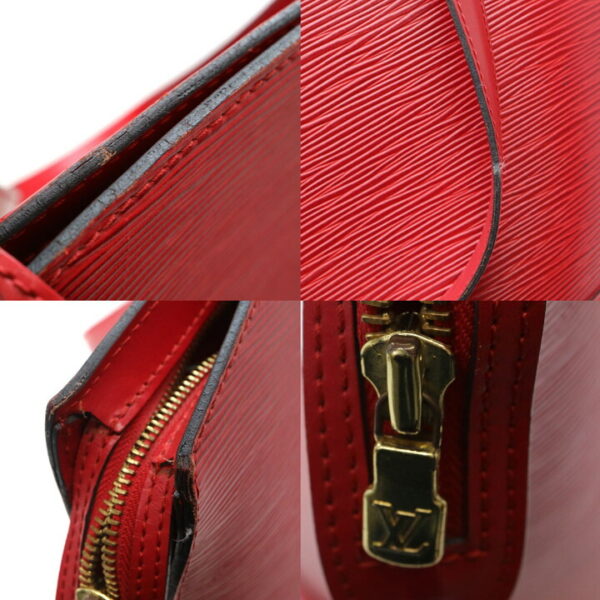 a21 4910 8 Louis Vuitton Saint Jacques Shopping Shoulder Bag Epi Red