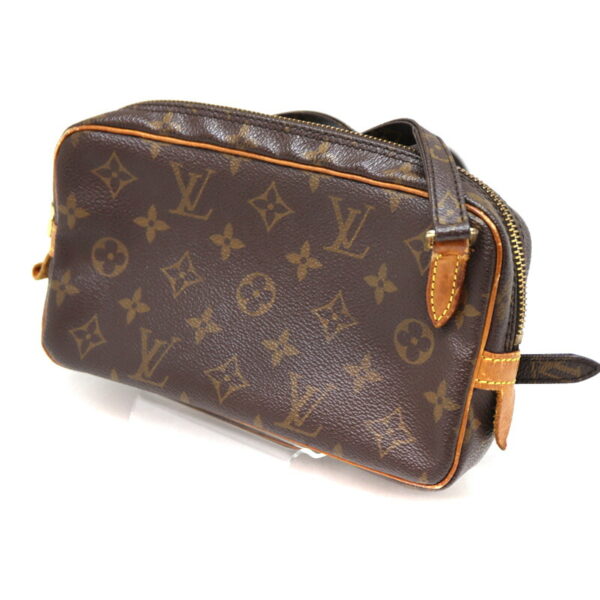 a21 495 1 Louis Vuitton Pochette Marly Bandouliere Shoulder Bag Monogram Brown