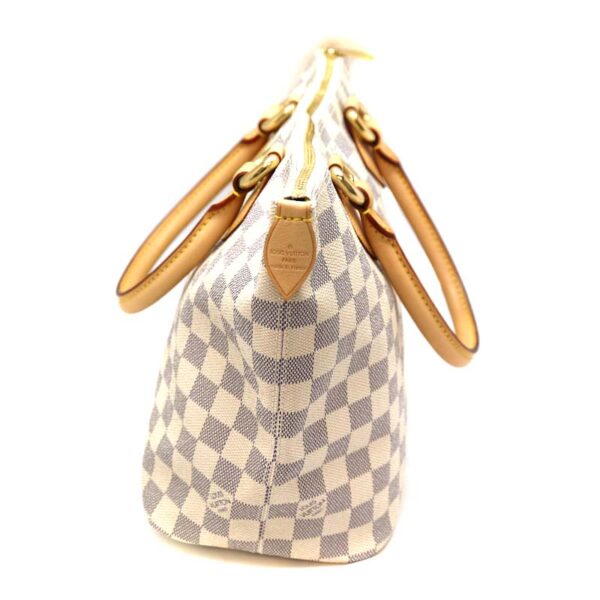 a21 4965 4 Louis Vuitton Saleya PM Handbag Damier White