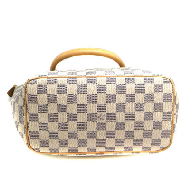 a21 4965 6 Louis Vuitton Saleya PM Handbag Damier White