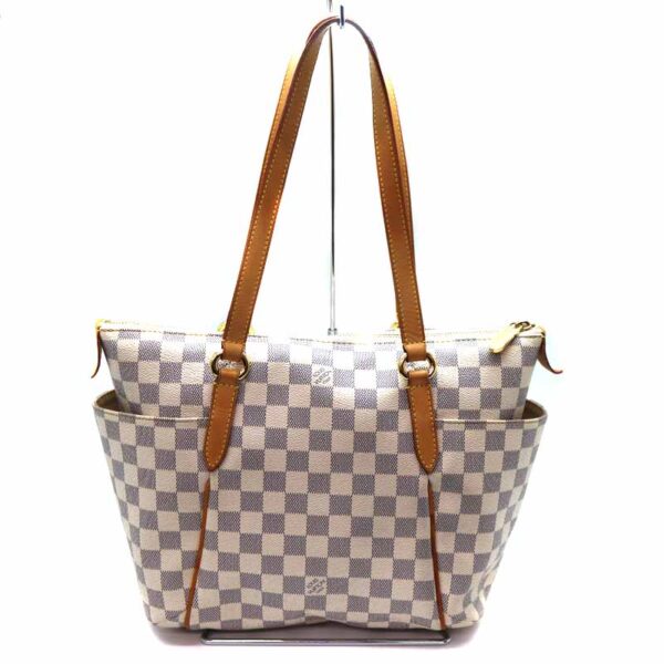 a21 500 2 Louis Vuitton Totally PM Tote Bag Damier White