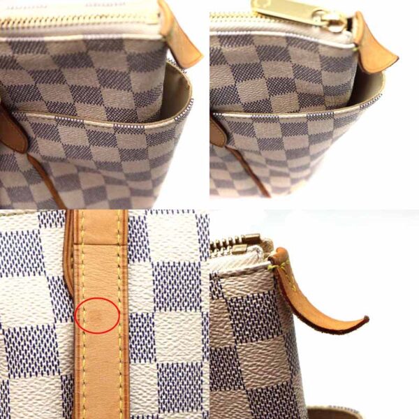 a21 500 8 Louis Vuitton Totally PM Tote Bag Damier White