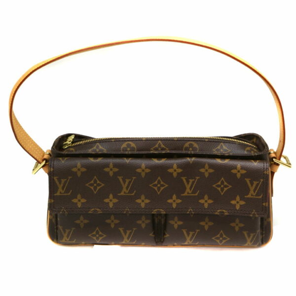 a21 5154 2 Louis Vuitton Viva Cite MM Shoulder Bag Monogram Brown