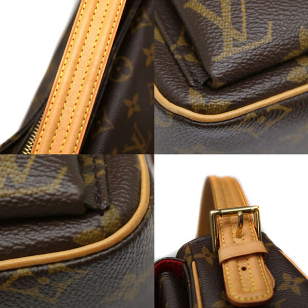 a21 5154 9 Louis Vuitton Viva Cite MM Shoulder Bag Monogram Brown