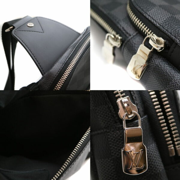 a21 5156 7 Louis Vuitton Avenue Sling Bag Body Bag Damier Black