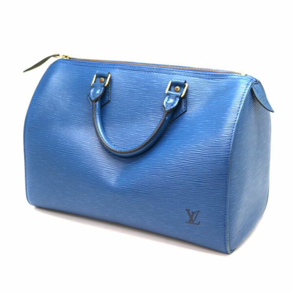 a21 5278 1 Louis Vuitton Speedy 30 Handbag Epi Blue