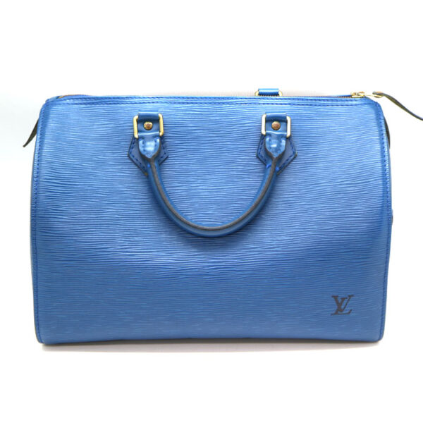 a21 5278 3 Louis Vuitton Speedy 30 Handbag Epi Blue