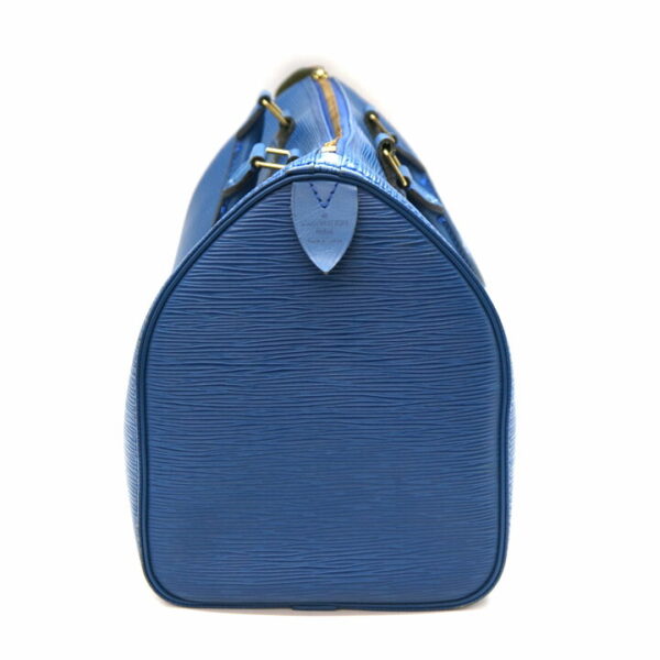 a21 5278 4 Louis Vuitton Speedy 30 Handbag Epi Blue