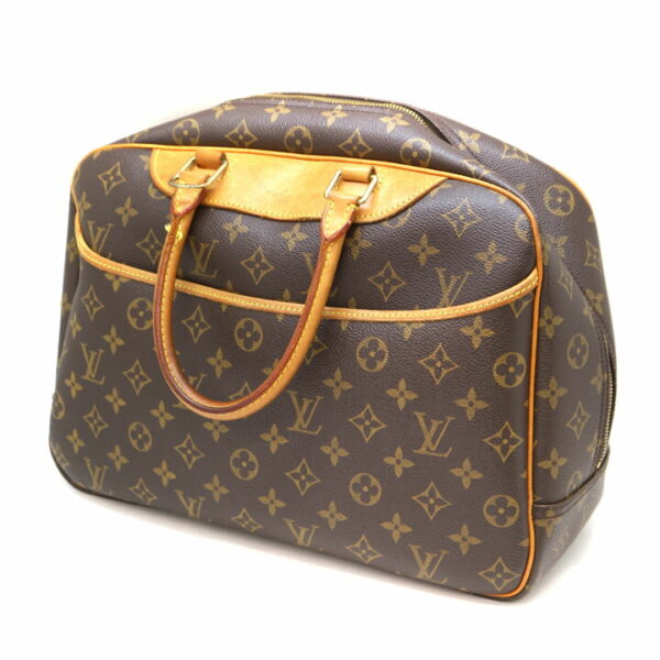 a21 5390 1 Louis Vuitton Bowling Vanity Handbag Monogram Brown