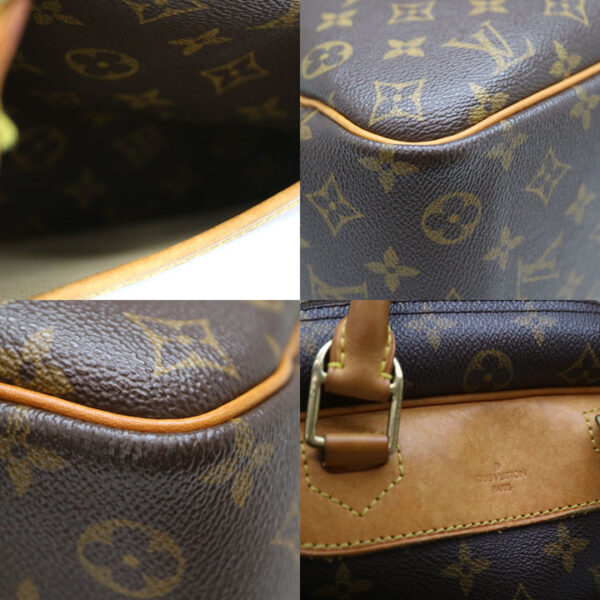 a21 5390 7 Louis Vuitton Bowling Vanity Handbag Monogram Brown