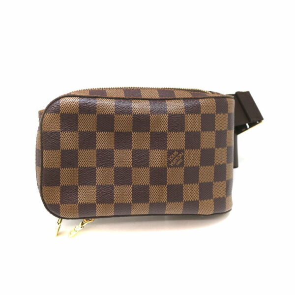 a21 5486 2 Louis Vuitton Jeronymous Shoulder Bag Damier Brown