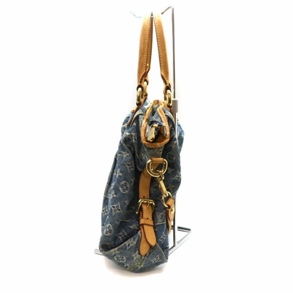 a21 5498 4 Louis Vuitton Neo Cabby MM Handbag Monogram Denim Blue