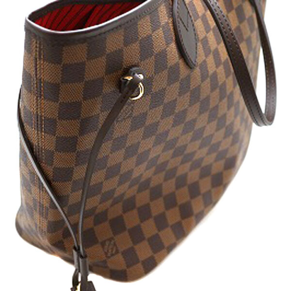 a21 555207 Louis Vuitton Neverfull MM Damier Canvas Tote Bag