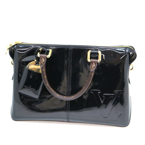 a21 556 2 Louis Vuitton Noir Miroir Handbag Vernis Black