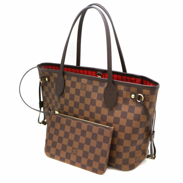 a21 5752 1 Louis Vuitton Neverfull PM Tote Bag Damier Brown