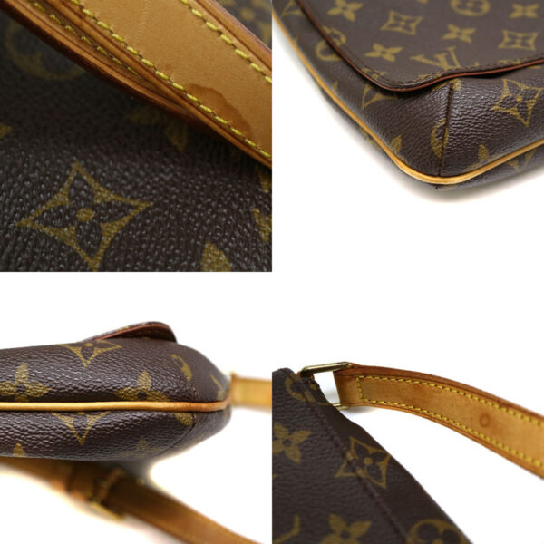 a21 6 7 Louis Vuitton Musette Tango Shoulder Bag Monogram Brown