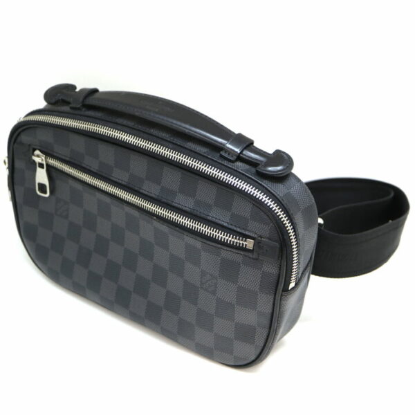 a21 6049 1 Louis Vuitton Umbraer Body Bag Damier Black