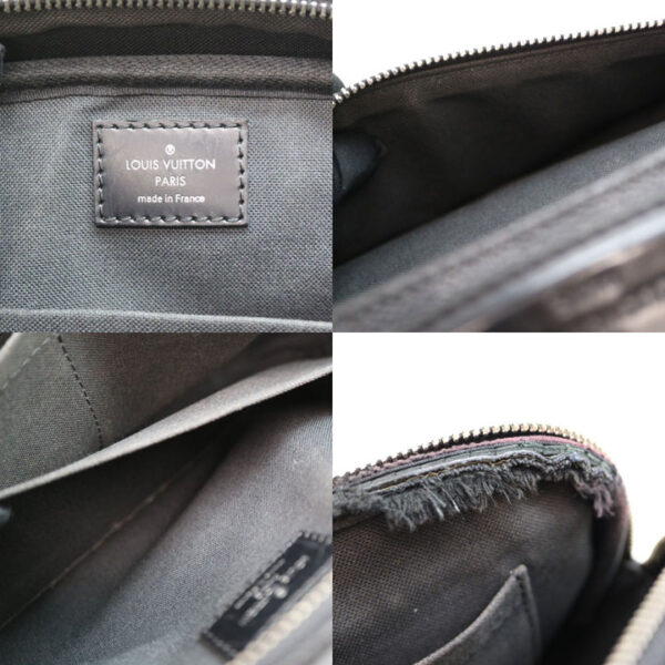 a21 6049 8 Louis Vuitton Umbraer Body Bag Damier Black