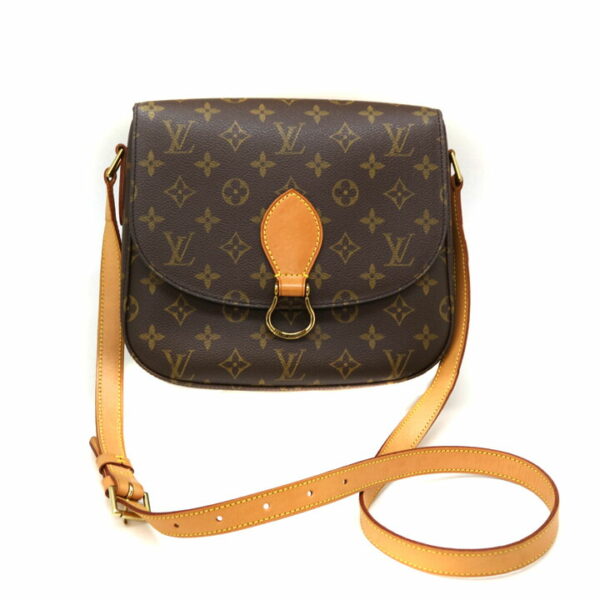 a21 6206 2 Louis Vuitton Saint Cloud Shoulder Bag Monogram Brown