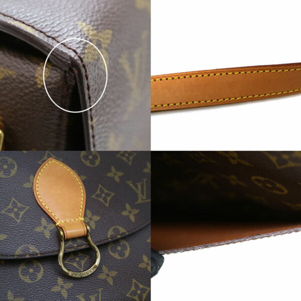 a21 6206 8 Louis Vuitton Saint Cloud Shoulder Bag Monogram Brown