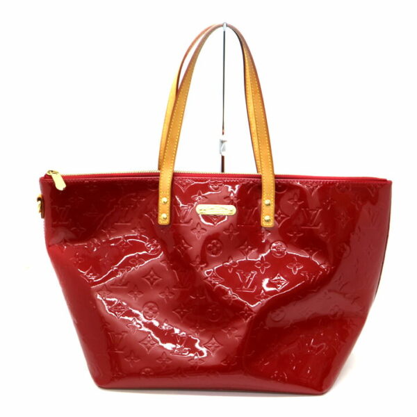 a21 6285 2 Louis Vuitton Bellevue GM Handbag Monogram Vernis Red