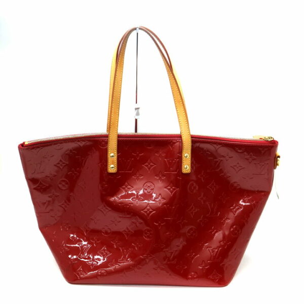 a21 6285 3 Louis Vuitton Bellevue GM Handbag Monogram Vernis Red