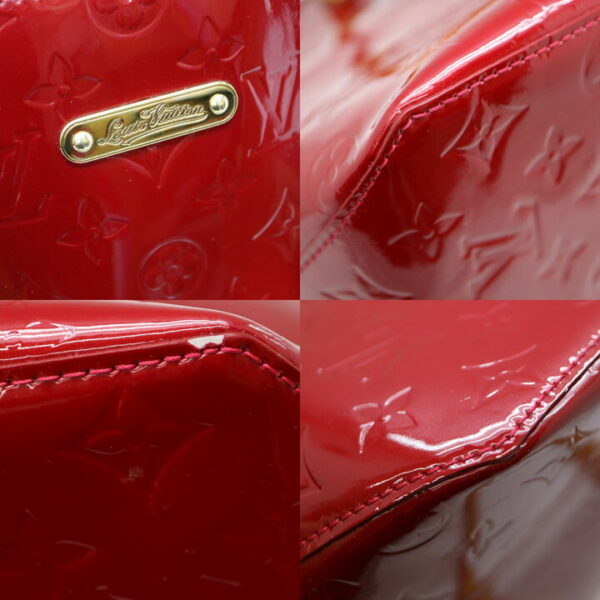 a21 6285 7 Louis Vuitton Bellevue GM Handbag Monogram Vernis Red