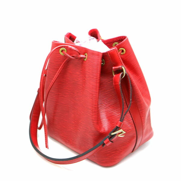 a21 6308 1 Louis Vuitton Petit Noe Shoulder Bag Epi Red