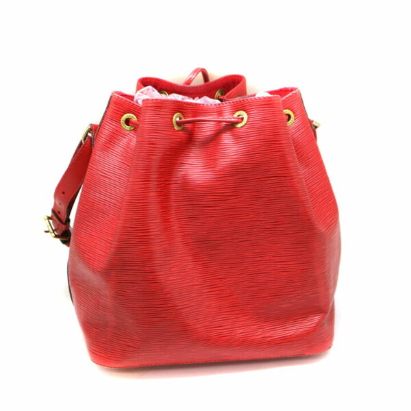 a21 6308 3 Louis Vuitton Petit Noe Shoulder Bag Epi Red