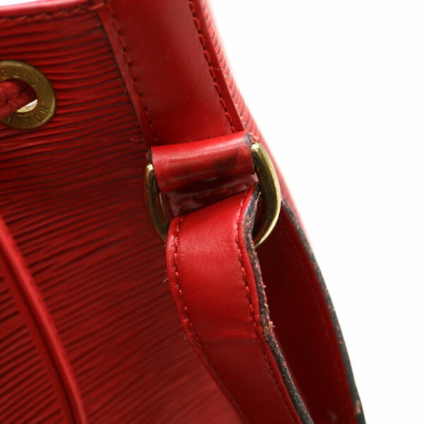 a21 6308 8 Louis Vuitton Petit Noe Shoulder Bag Epi Red