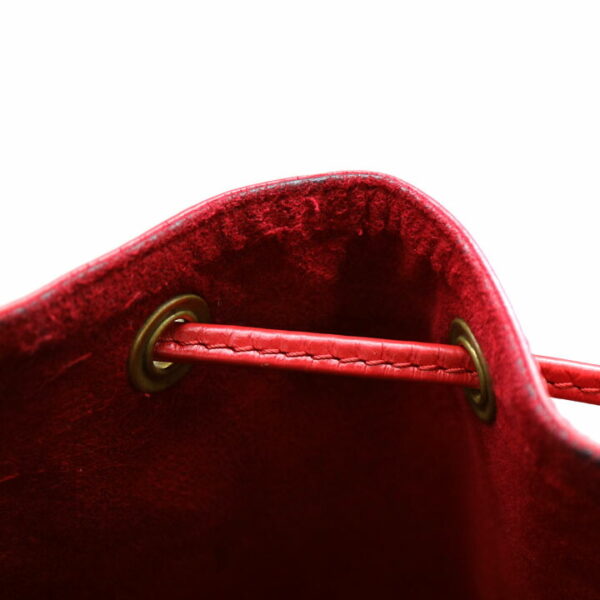 a21 6308 9 Louis Vuitton Petit Noe Shoulder Bag Epi Red