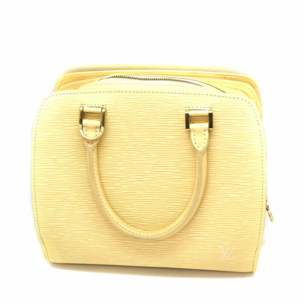 a21 6655 2 Louis Vuitton Pont Neuf Handbag Epi Yellow