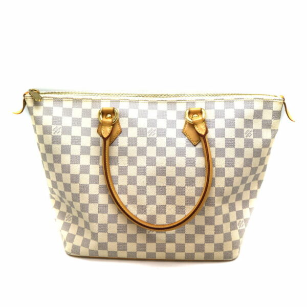 a21 6813 3 Louis Vuitton Saleya MM Tote Bag Damier White