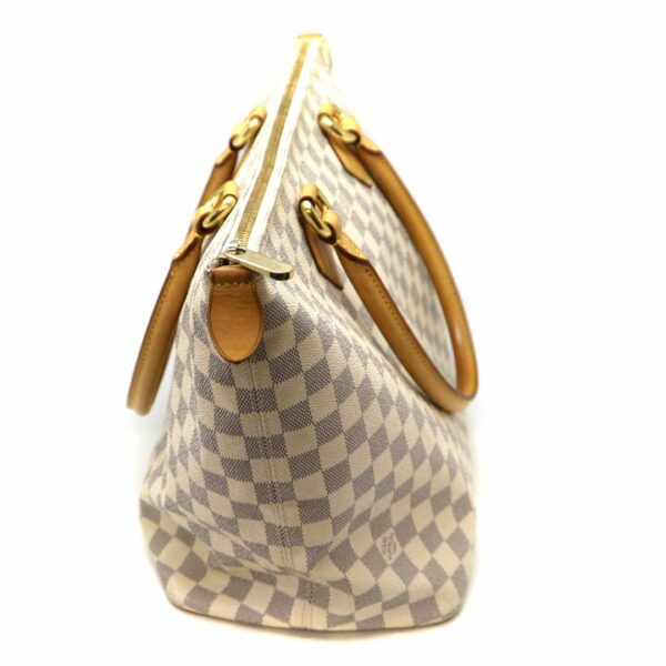 a21 6813 4 Louis Vuitton Saleya MM Tote Bag Damier White