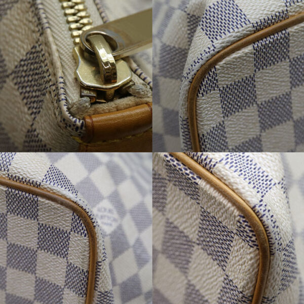 a21 6813 7 Louis Vuitton Saleya MM Tote Bag Damier White