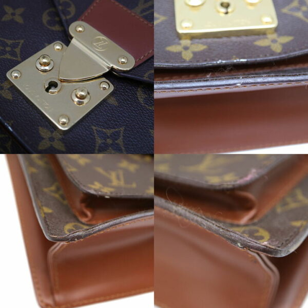 a21 6927 7 Louis Vuitton Monceau Shoulder Bag Handbag Monogram Brown