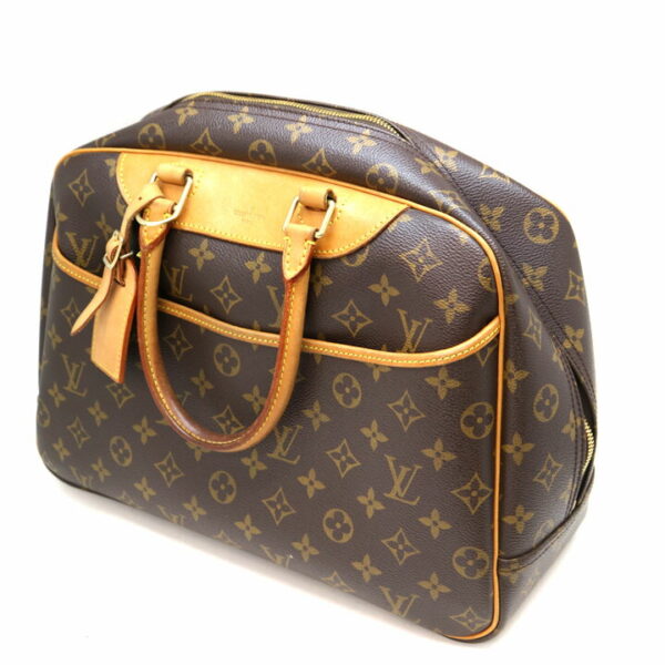 a21 6938 1 Louis Vuitton Bowling Vanity Handbag Monogram Brown