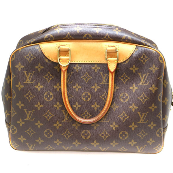 a21 6938 3 Louis Vuitton Bowling Vanity Handbag Monogram Brown