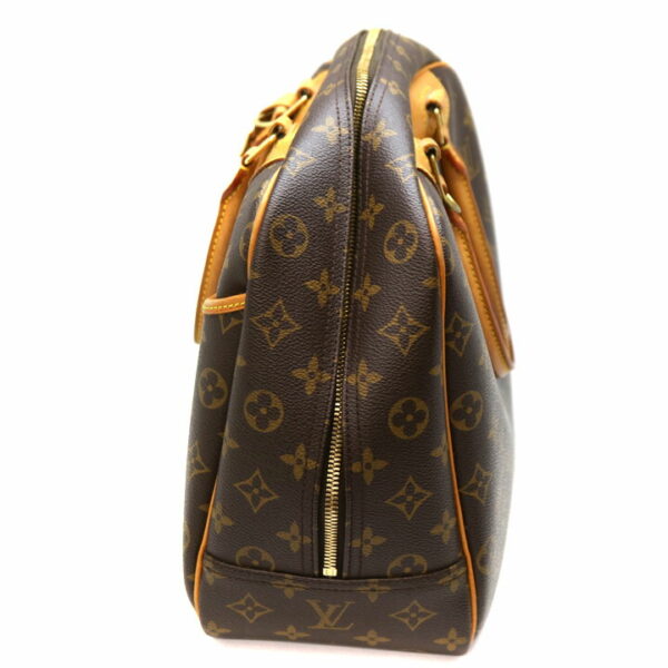 a21 6938 4 Louis Vuitton Bowling Vanity Handbag Monogram Brown