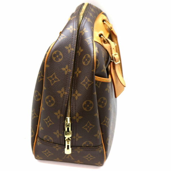 a21 6938 5 Louis Vuitton Bowling Vanity Handbag Monogram Brown