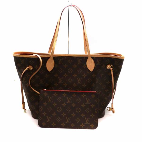 a21 699 2 Louis Vuitton Neverfull MM Handbag Monogram Brown