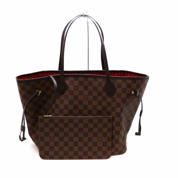 a21 700 2 Louis Vuitton Neverfull MM Tote Bag Damier Brown