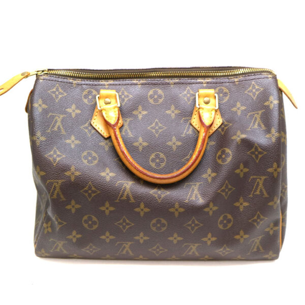 a21 7035 3 Louis Vuitton Speedy 30 Handbag Monogram Brown