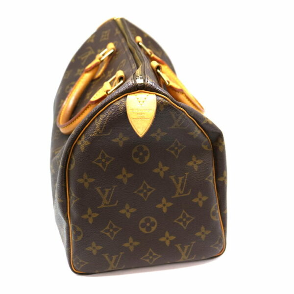 a21 7035 5 Louis Vuitton Speedy 30 Handbag Monogram Brown