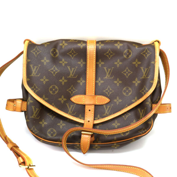 a21 713 2 Louis Vuitton Saumur 30 Shoulder Bag Monogram Brown