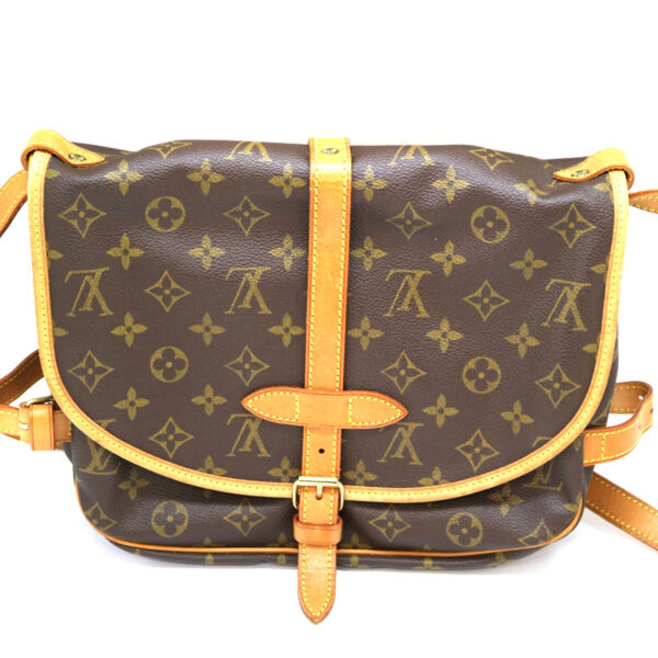 a21 713 3 Louis Vuitton Saumur 30 Shoulder Bag Monogram Brown