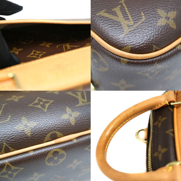 a21 7138 7 Louis Vuitton Trouville Handbag Monogram Brown