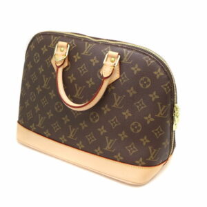 a21 7177 1 Louis Vuitton Looping Canvas Monogram Shoulder Bag Brown