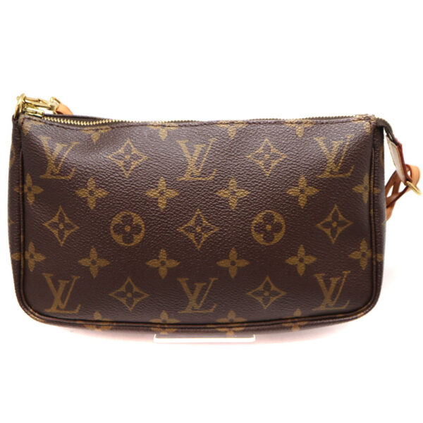 a21 725 1 Louis Vuitton Pochette Accessoire Pouch Monogram Brown