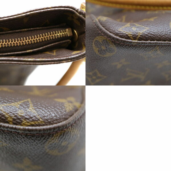 a21 7771 8 Louis Vuitton Looping GM Shoulder Bag Monogram Brown